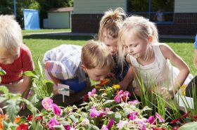 Children in Garden