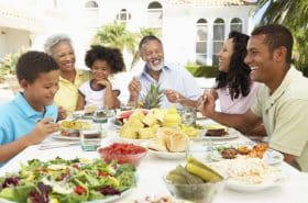 Family Eating Healthy