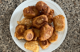 Homemade Native American fry bread